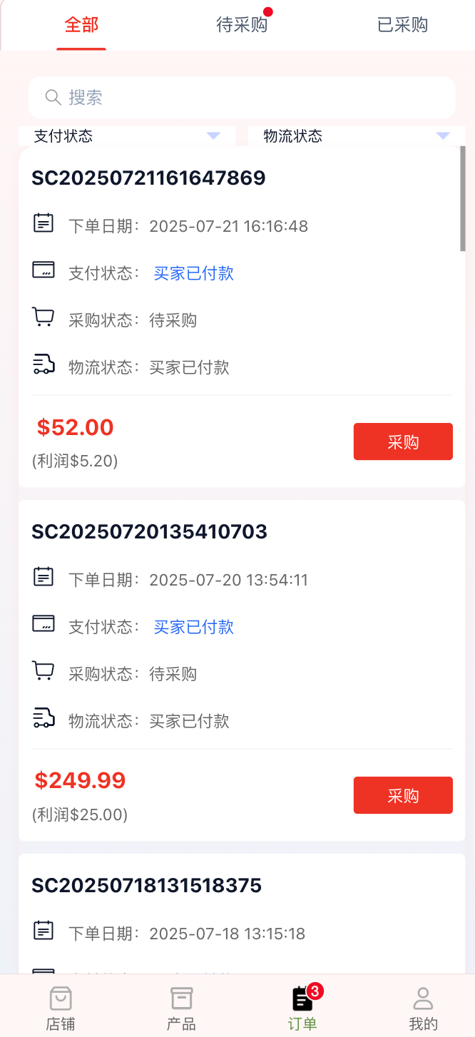 商城 H5 Web 界面五
